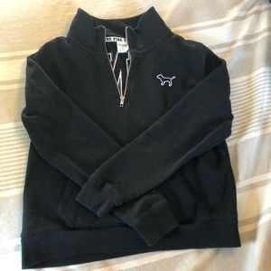 Victoria secret pink quarter zip